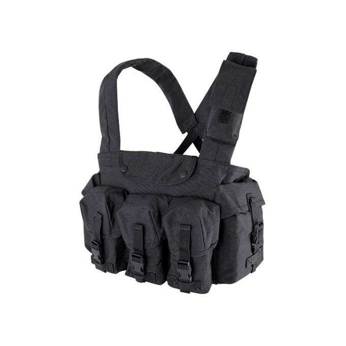 7 Pocekt Chest Rig BLACK