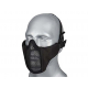 WST Airsoft Protective STEEL MESH Mask - Black