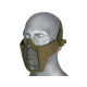 WST Airsoft Protective STEEL MESH Mask - Green