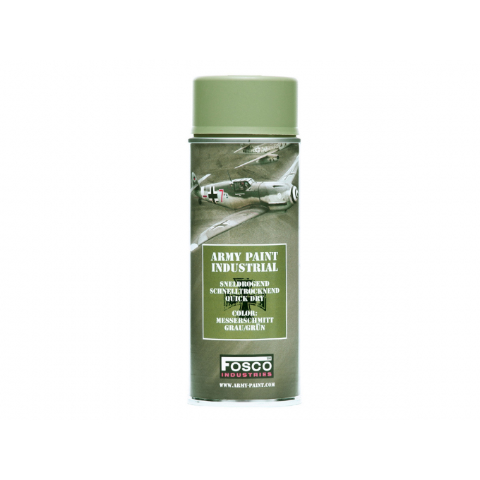 ARMY camouflage paint spray 400 ml MESSERSCHMITT GRAU/GRÜN