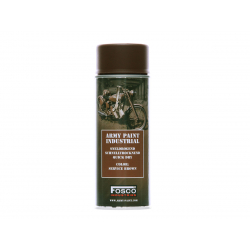 ARMY camouflage paint spray 400 ml SERVICE BROWN