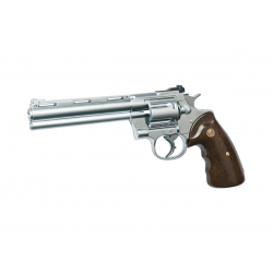 Plynový revolver R-357, stříbrný
