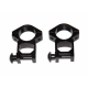 STRIKE Mounting Rings for 25mm Riflescope, High - Black