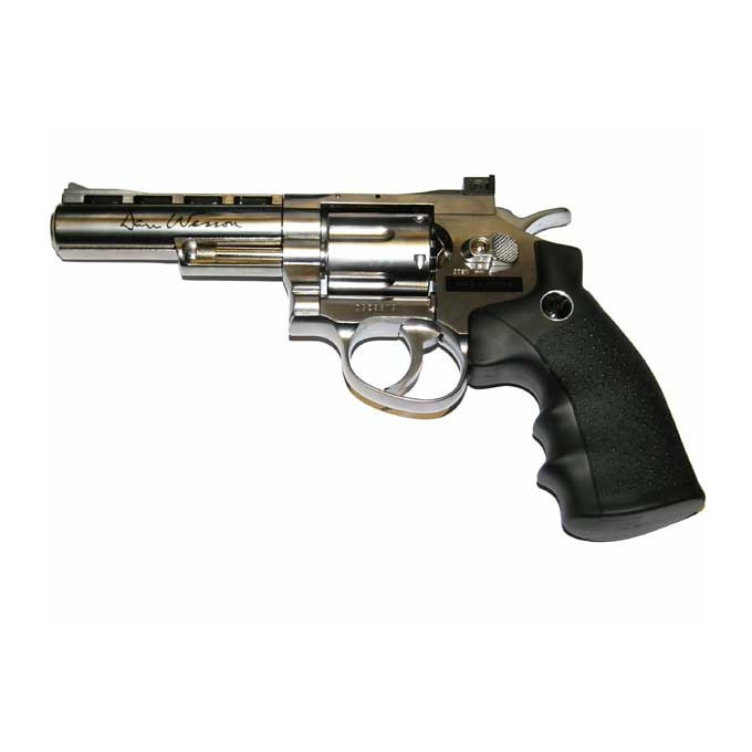 WG revolver 4" CO2, stříbrný