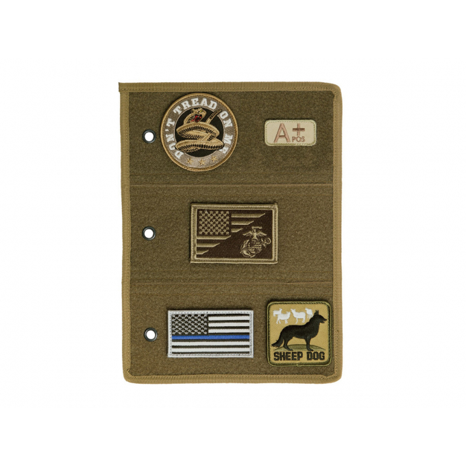 Morale Patch Book Page COYOTE