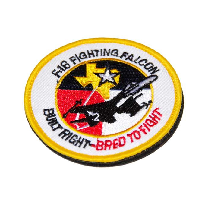 Fighting Falcon patch, colored