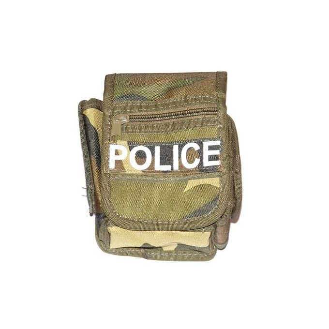 Police duty pouch - large, woodland