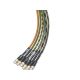 MANCRAFT HPA Hose MICRO DUAL QD 4 mm with Braid (106 cm) - Black