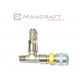 MANCRAFT HPA 3-WAY adaptér so spojkami QD US a MICRO QD 4 mm - G1/8