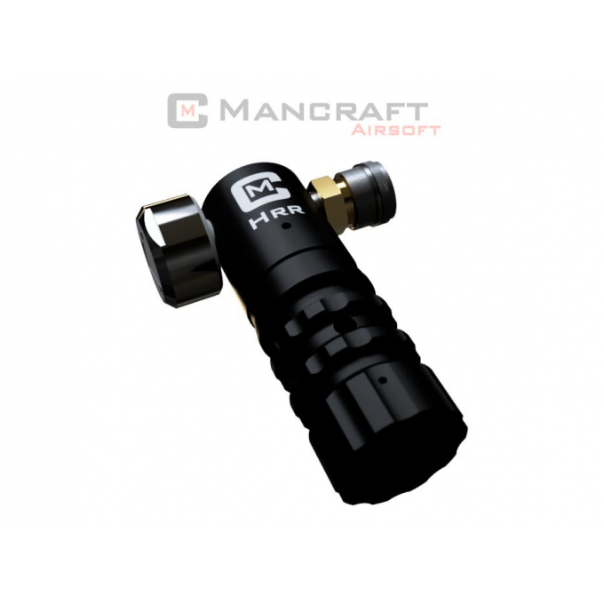 Mancraft HRR Regulator - QD side, Manometer side