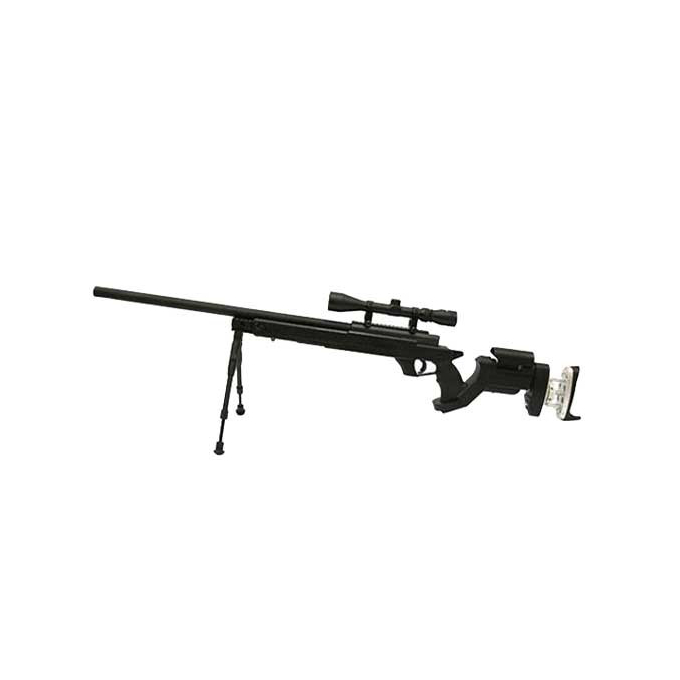 MB05D Sniper - černá + dvojnožka + optika