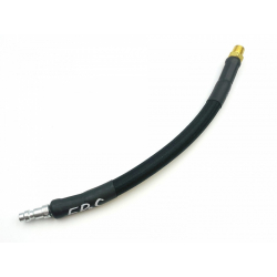 IGL HPA - QD male + 1/8NPT - 20cm hose with holster - black