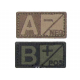 ID. Blood Velcro AB POS - OD