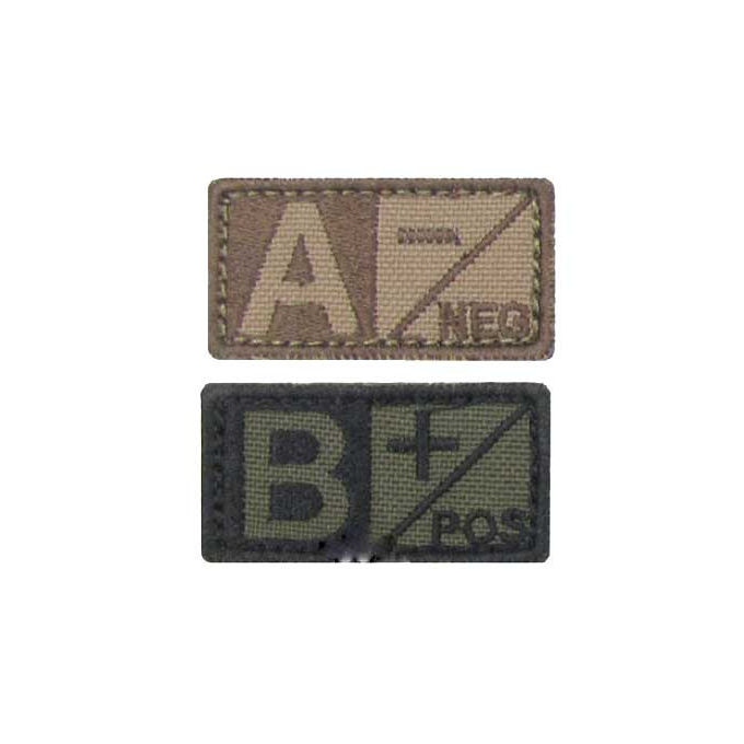 ID. Blood Velcro AB NEG - OD