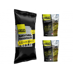 Survival foodpack IV - Deer stew + Chickem Korma