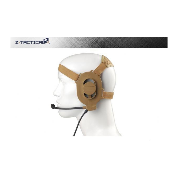 Z Tactical E-II Headset ( Mil. Standard Plug / Tan )
