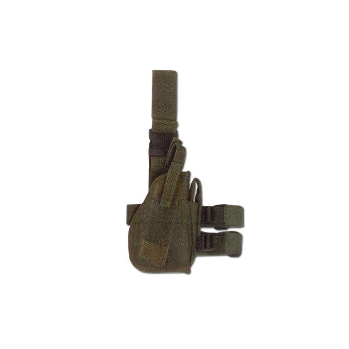 Pistol holster thigh RIGHT OLIVE