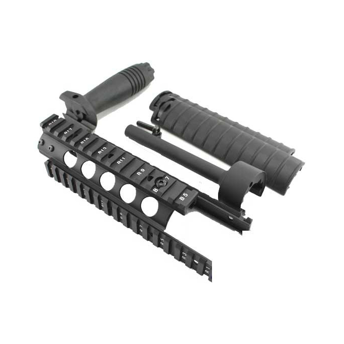 Large battery RIS foregrip for MP5