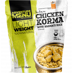 AM Lightweight Kuře Korma s rýží basmati (400 g)