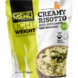 AM Lightweight Vegan Creamy Risotto with Asparagus and Broccoli (400 g)