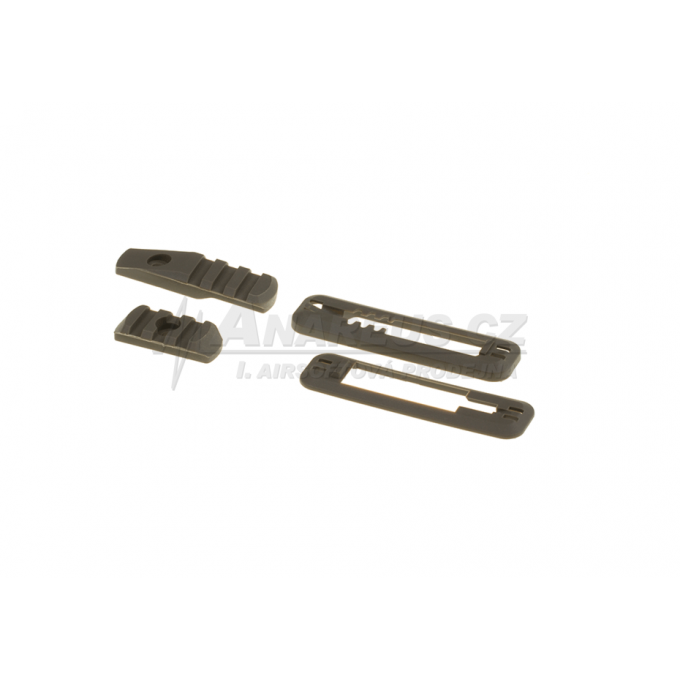 MPOE Panel TD SC pro spínač - olivový, 2ks