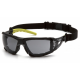 Protective glasses Fyxate ESGL10210STMFP, anti-fog - dark