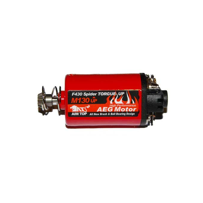 High Torque-up motor with short axle