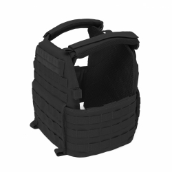Warrior DCS Plate Carrier Base Only, BLACK, Size L
