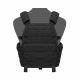 Warrior DCS Plate Carrier Base Only, BLACK, Size L