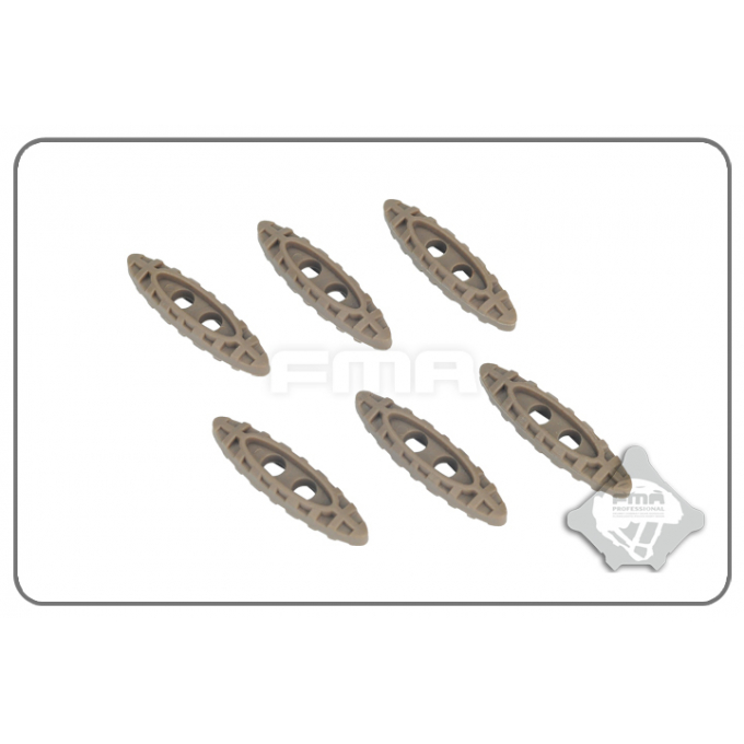 FMA Průvleková táhla - 6kusů - písková