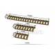 FMA Soft Rail Cover BK Set 6PCS (BK)