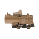 CM SPECTER S-DR 1-4X 32F Scope with Micro Red Dot Sight ( TAN )