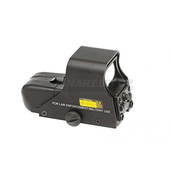 AIM-O Kolimátor 551 červený/zelený bod, (kopie EOTECH) - černý