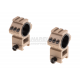 Top Rail 25.4mm / 30mm Mount Rings - TAN