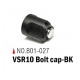 Action Army CNC Aluminum VSR-10 BOLT CAP - Black