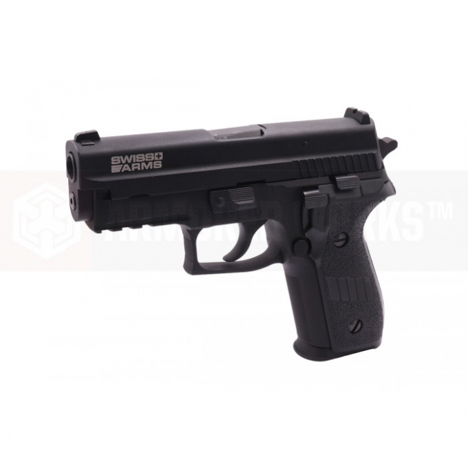 Swiss Arms P229 (with Rails), Metal, blowback (CyberGun Licensed)