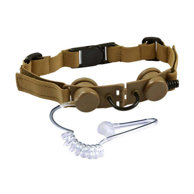 Z Tactical Throat Mic ( Tan )