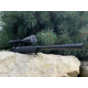 Grooved CNC barrel for VSR-10 rifles + silencer adapter + barrel spacer