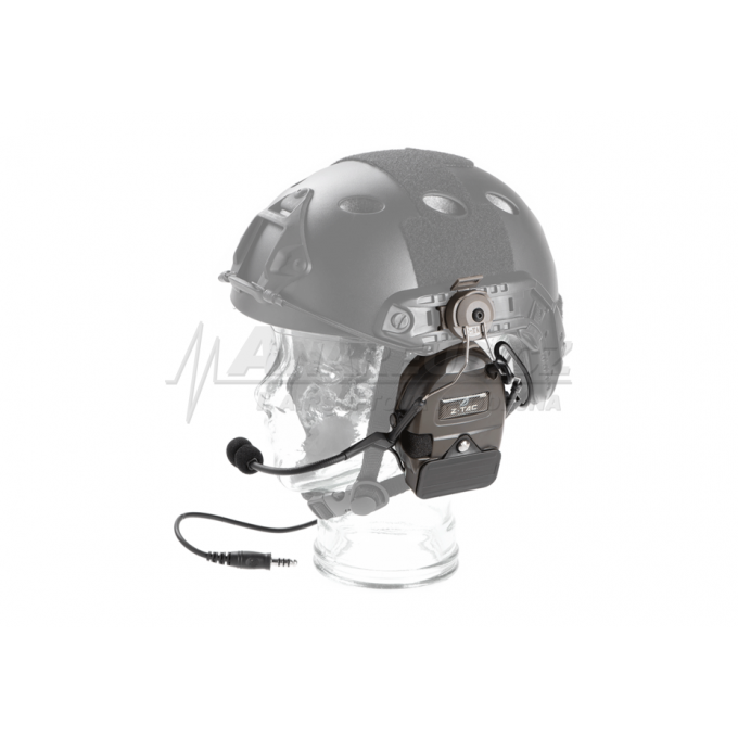 Taktický headset Comtac I na helmu FAST