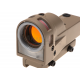 Kolimátor M21 Reflex Sight, červené podsvícení, pískový
