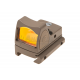 LED RMR Red Dot Adjustable - Desert