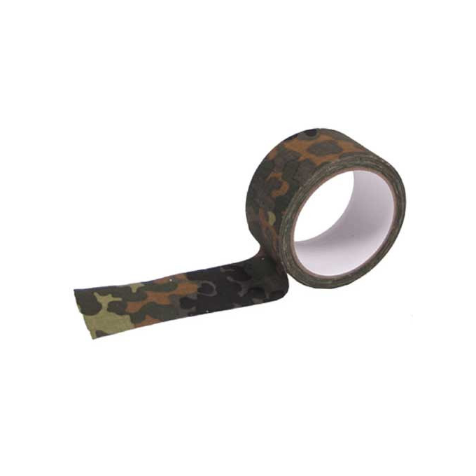 Camouflage tape, waterproof Flecktarn