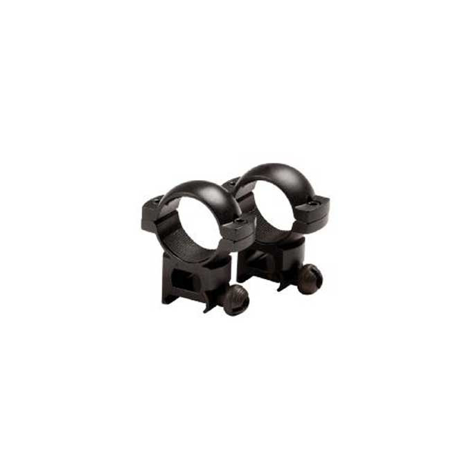 STRIKE Mounting Rings for 30mm Riflescope, Medium - Black