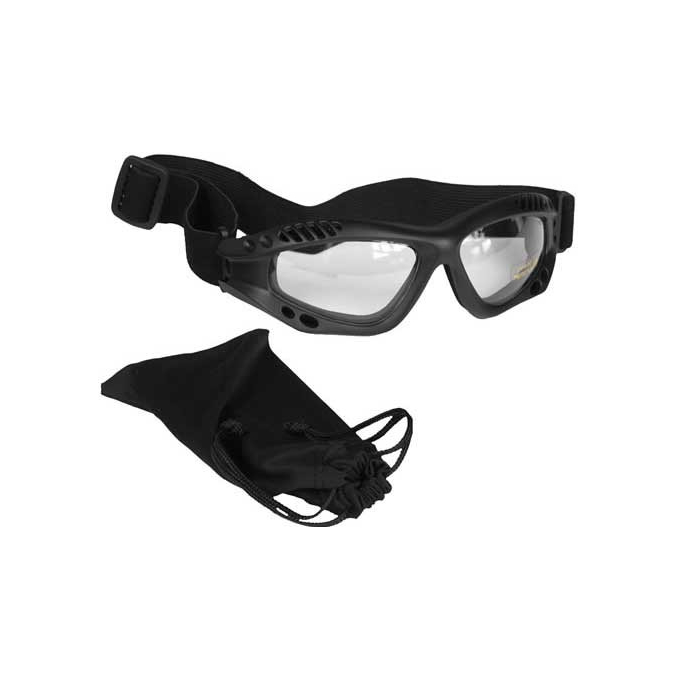Brýle Commando AIR - černé - čiré