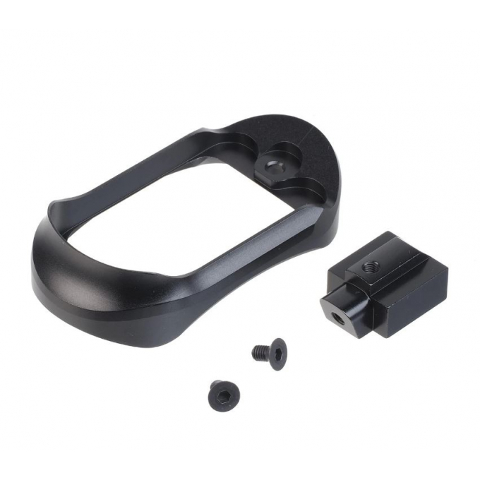 Action Army AAP-01 CNC Magwell - Black