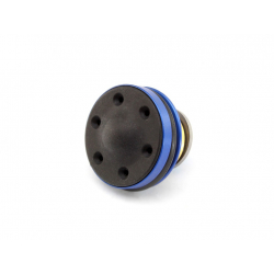 Silent piston head with the bearing