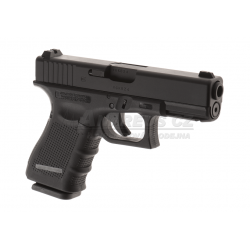 Glock 19 Gen4 - kovový závěr, blowback - černý (Glock Licensed)