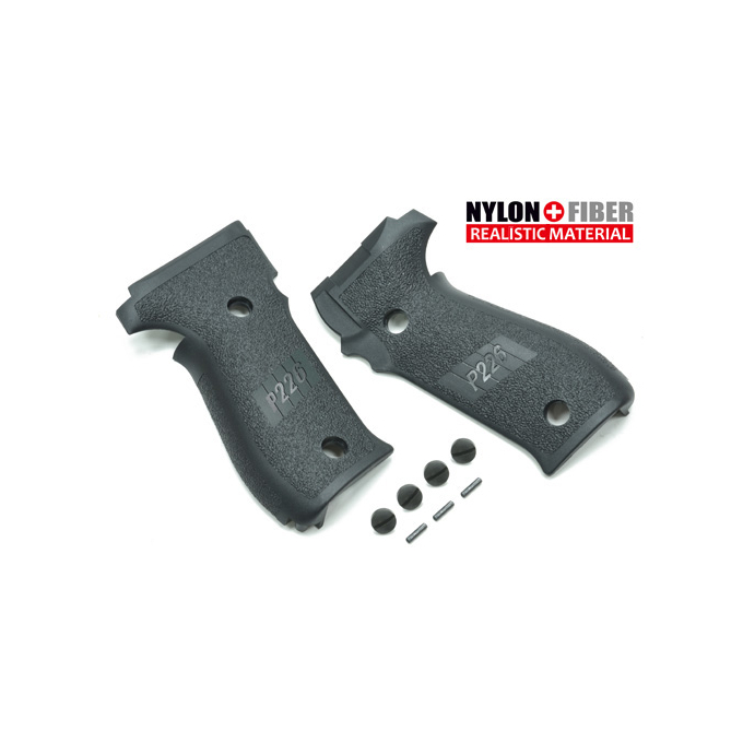 Standard Grip for MARUI/KJ/WE P226 (Black)