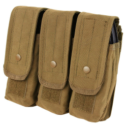 Triple AR/AK Mag Pouch MOLLE COYOTE BROWN