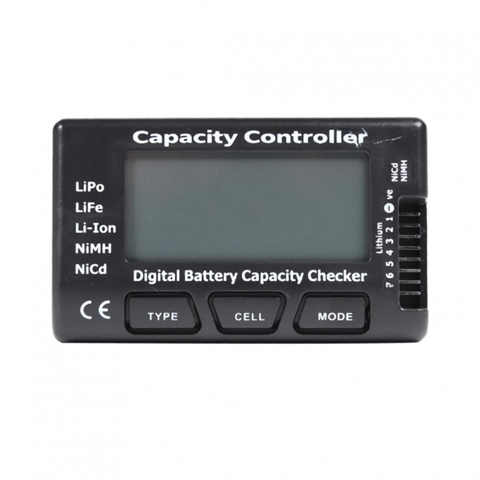 IMAX digitálny merač kapacity batérií LiPo / Life / Li-Ion / NiMH
